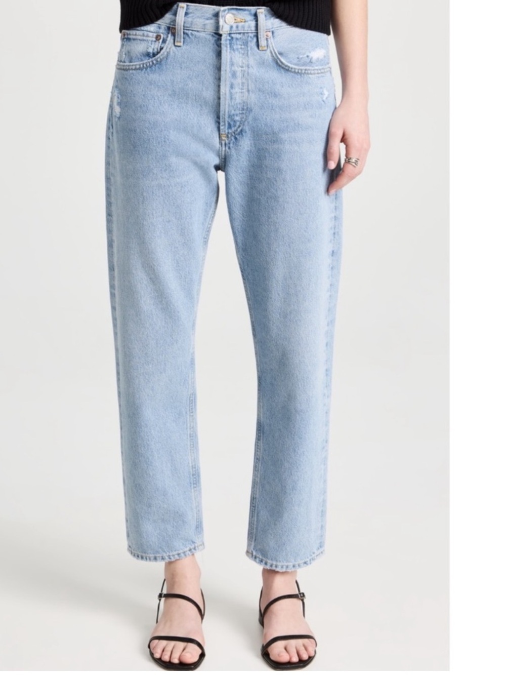 NWOT Agolde Parker Jean 26 in Swapmeet high rise button fly slouchy straight leg